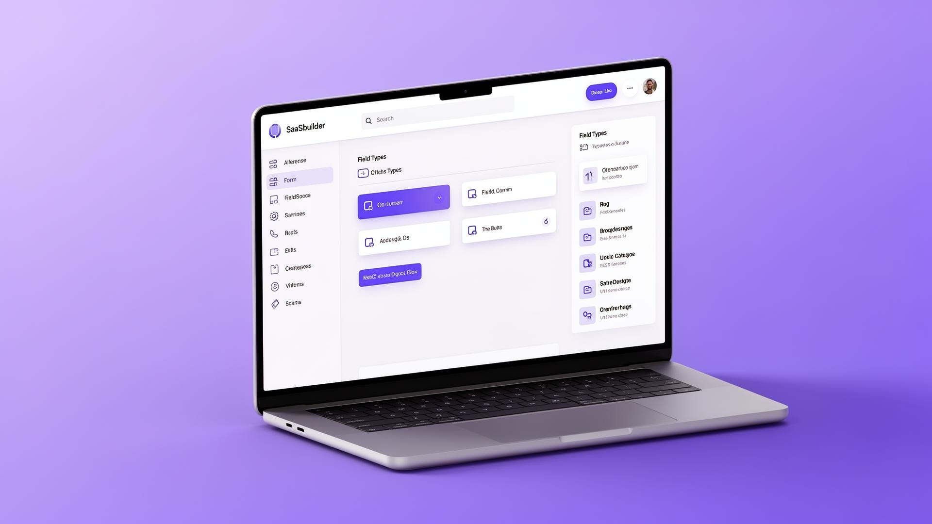 Vista previa del constructor de formularios Enki Forms